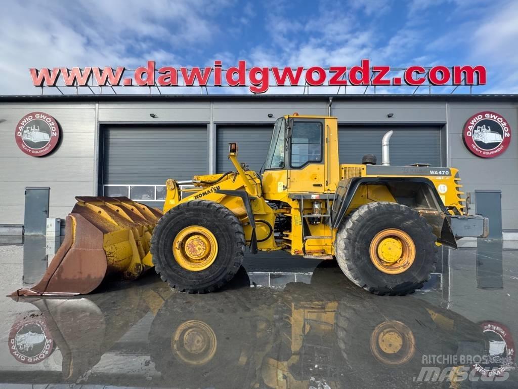 Komatsu WA 470-3H Incarcator pe pneuri