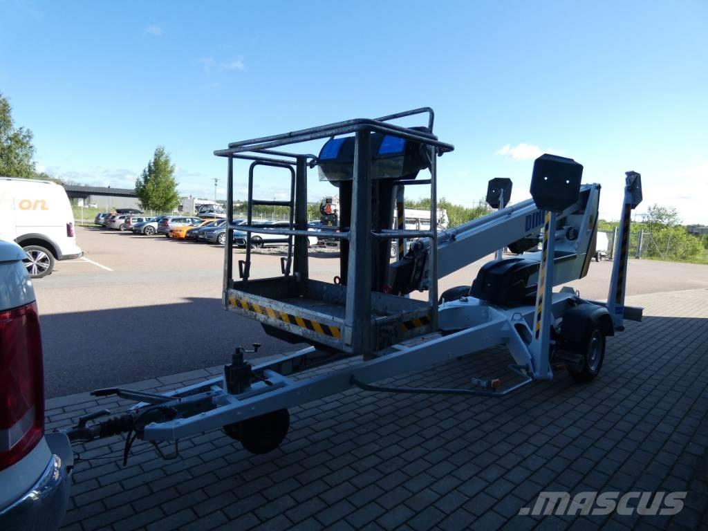 Dino 135 T Skylift Platforme aeriene montate pe remorca