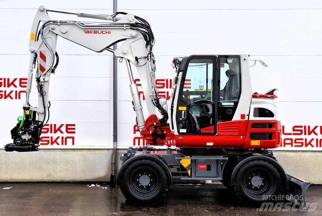 Takeuchi TB 395 W Excavatoare cu roti