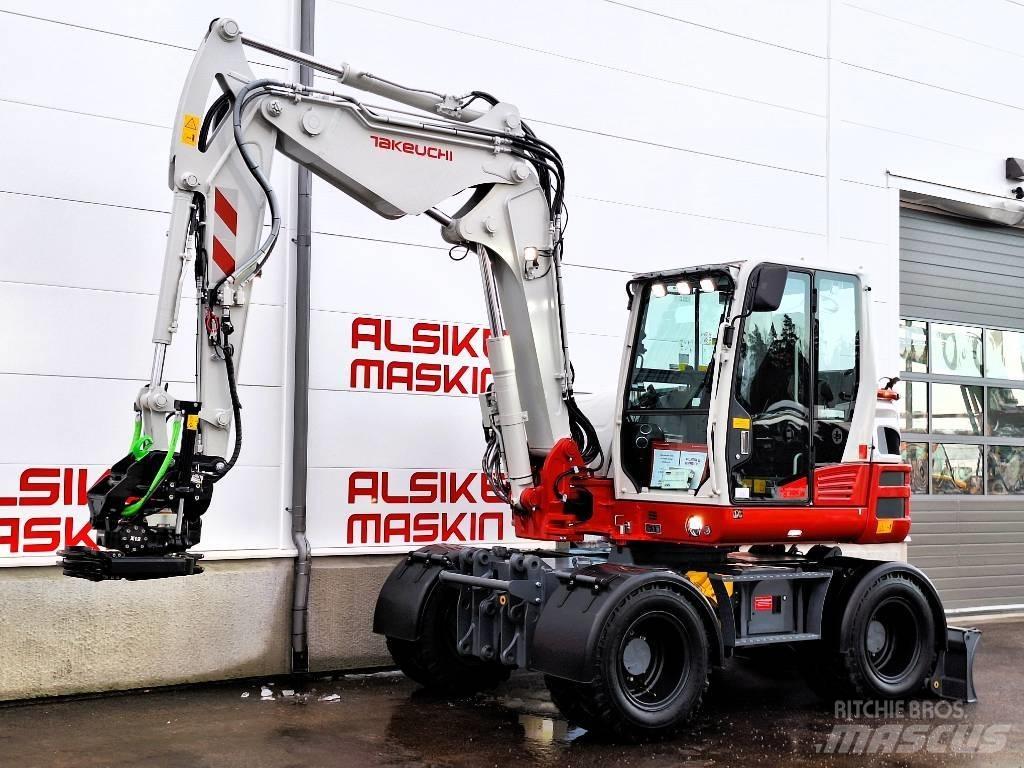 Takeuchi TB 395 W Excavatoare cu roti