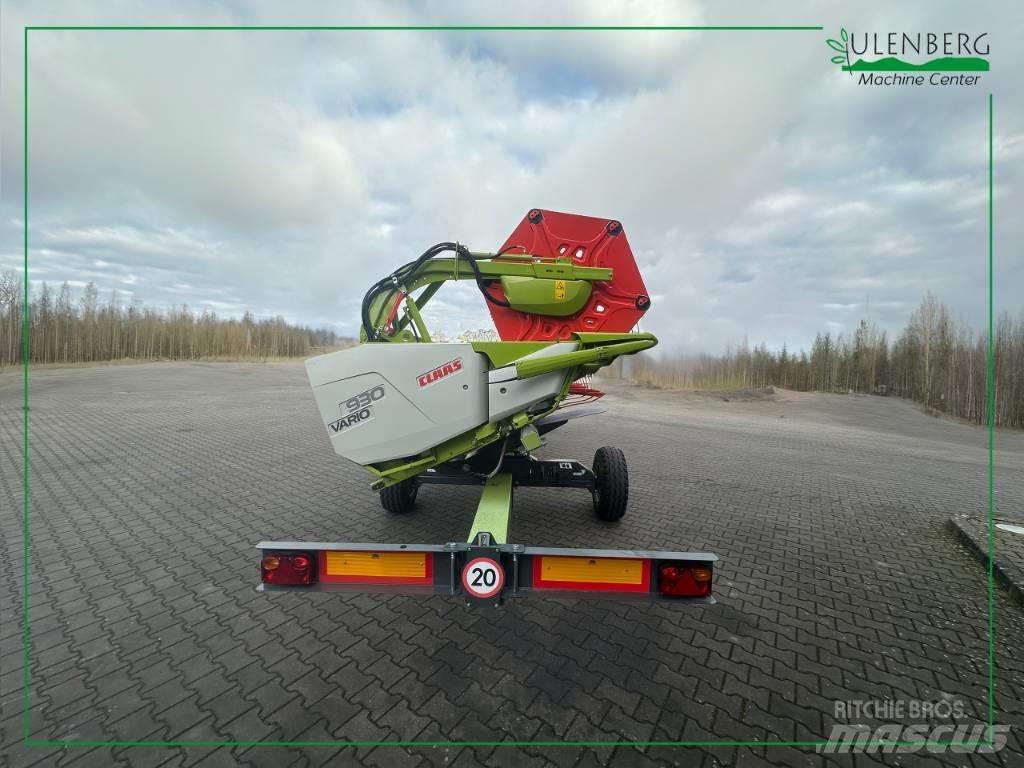 CLAAS Vario 930 Combine capete pentru culegatoare