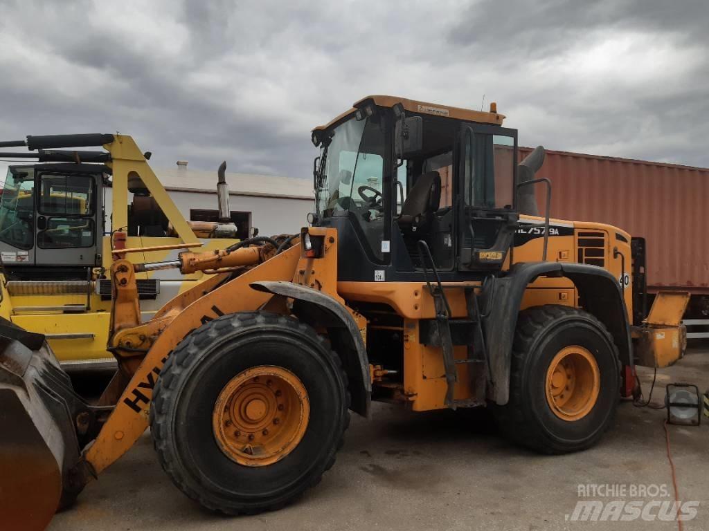 Hyundai HL 757-9 A Incarcator pe pneuri