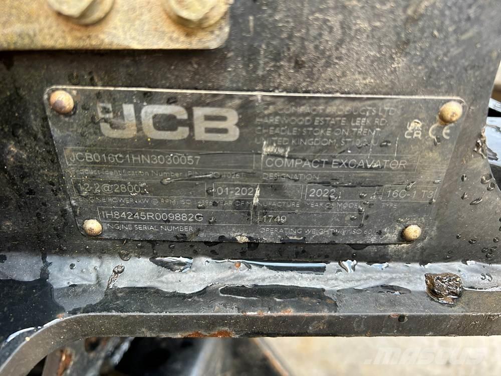 JCB 16C-1 Mini excavatoare < 7t