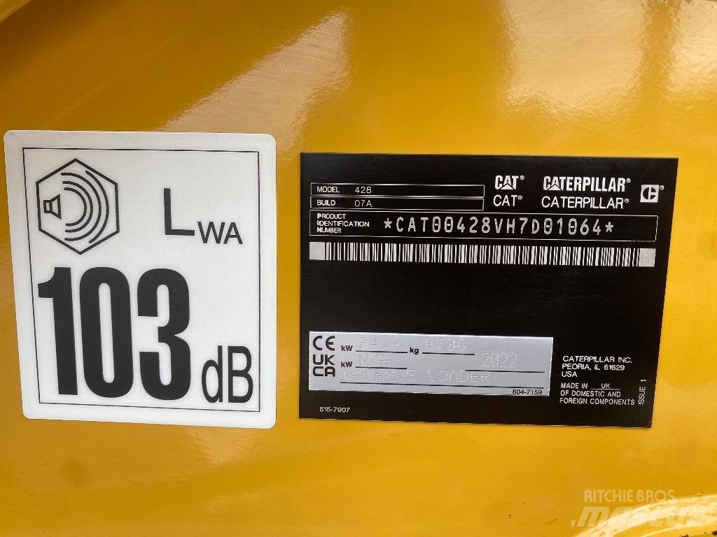 CAT 428 Buldoexcavatoare