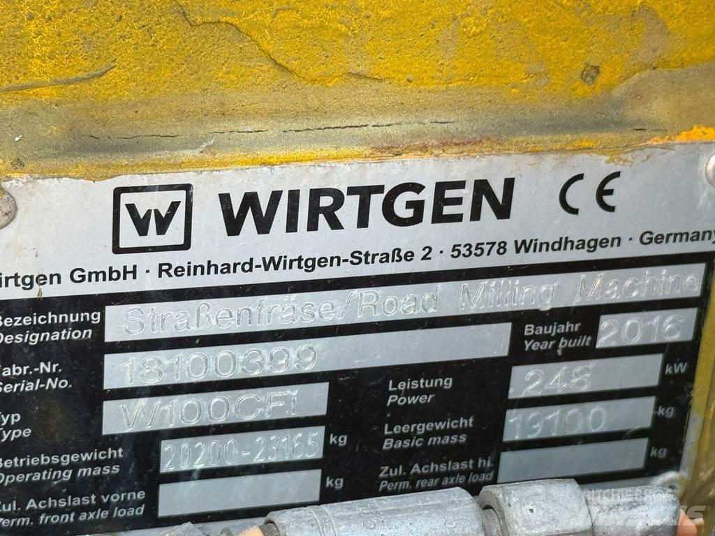Wirtgen W100CFI Utilaje asfalt cu freze reci