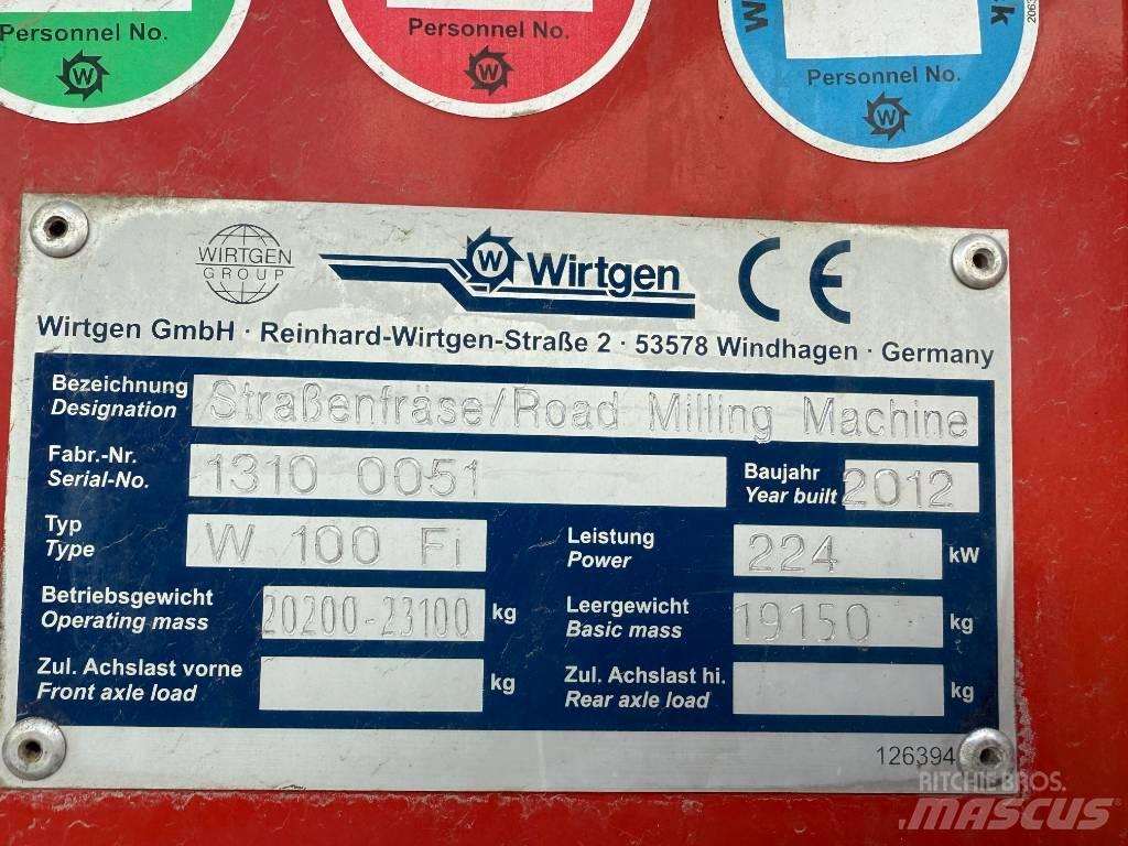 Wirtgen W100Fi Utilaje asfalt cu freze reci