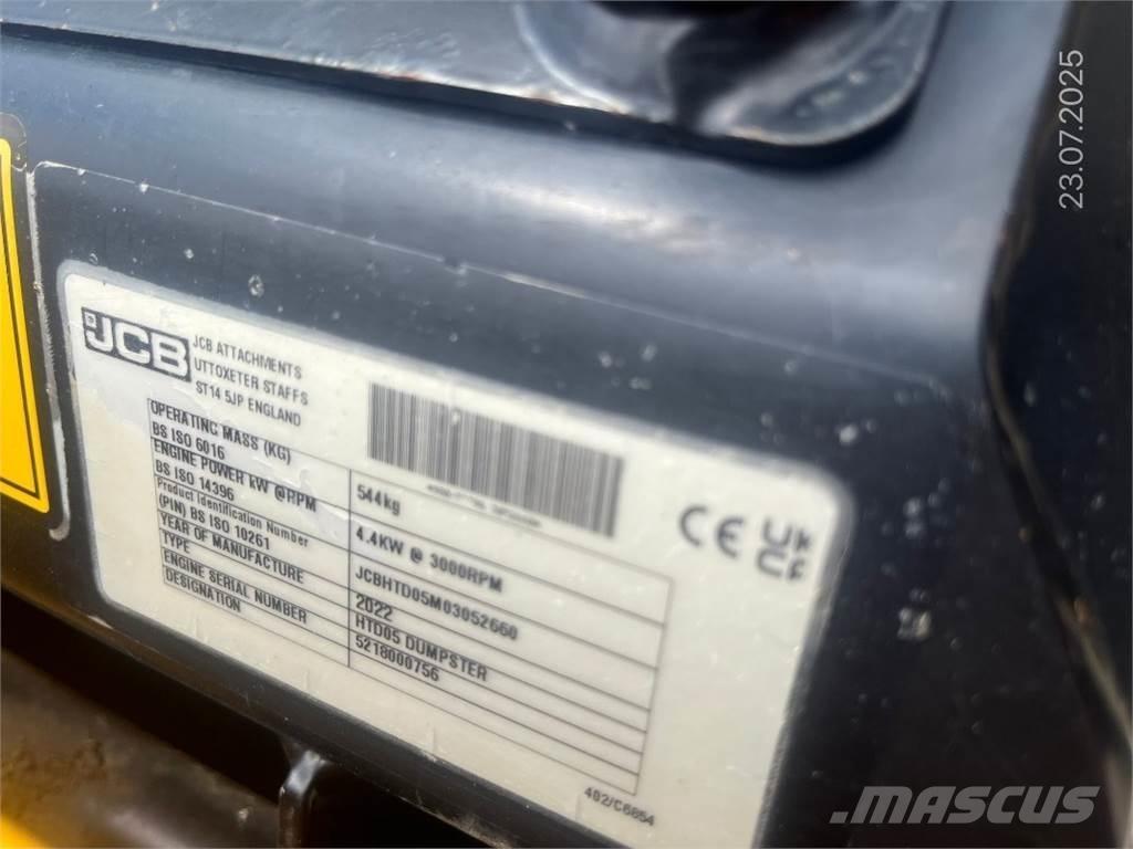 JCB HTD5 Minitractor de teren