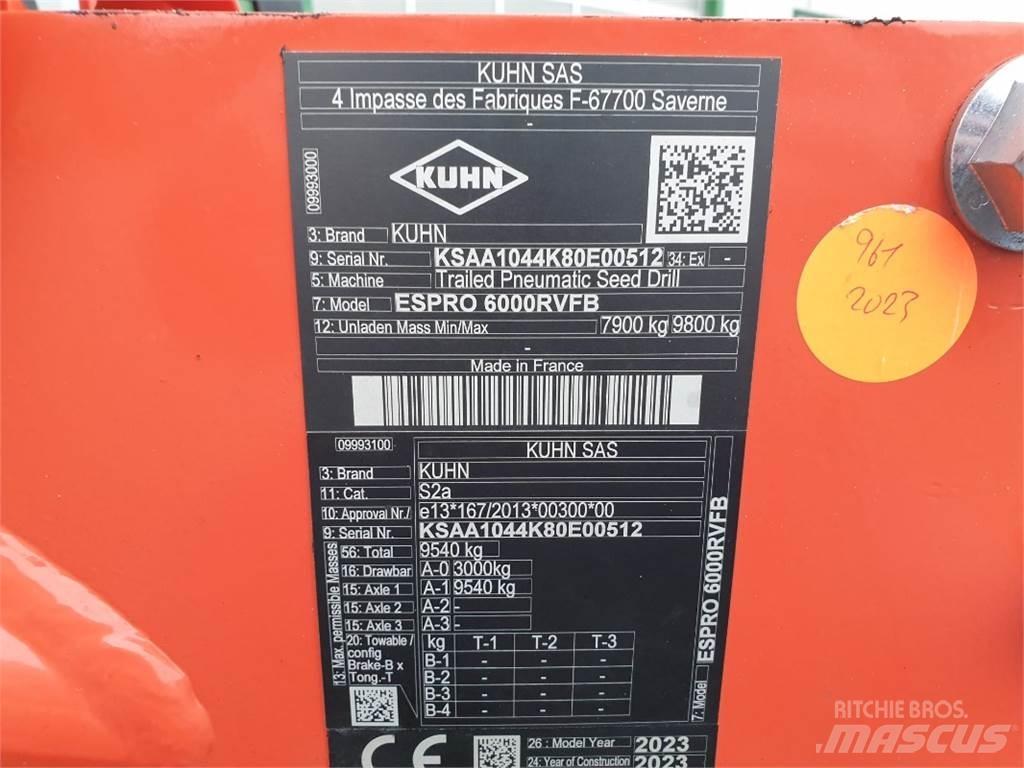 Kuhn ESPRO6000 Perforatoare