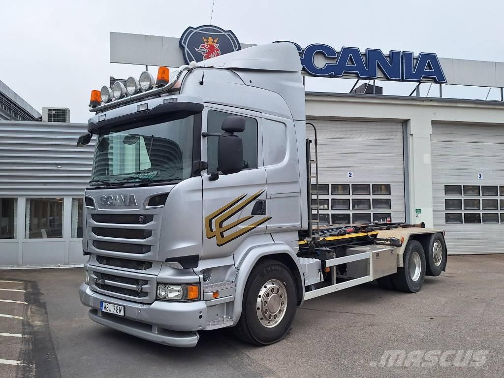 Scania R 580 LB Camion cu carlig de ridicare