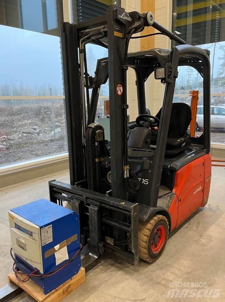 Linde E 16 C Stivuitor electric