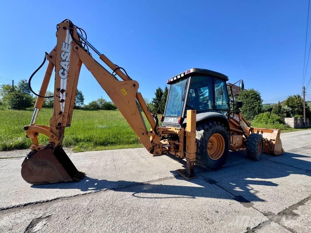CASE 580 SR Buldoexcavatoare