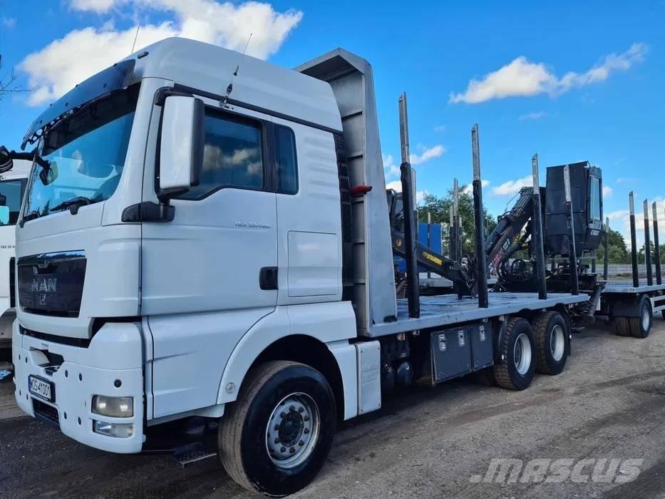 MAN TGX 33.580 Camioane cu macara