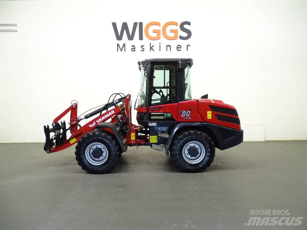 Yanmar V80-5 Incarcator pe pneuri