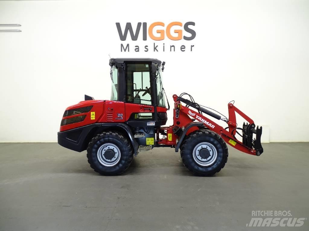 Yanmar V80-5 Incarcator pe pneuri
