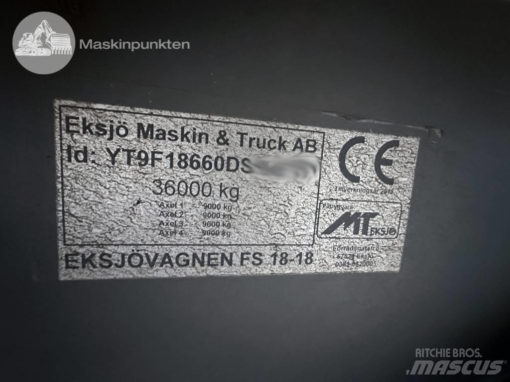  Eksjövagnen FS 18-18 Remorca transport aschii