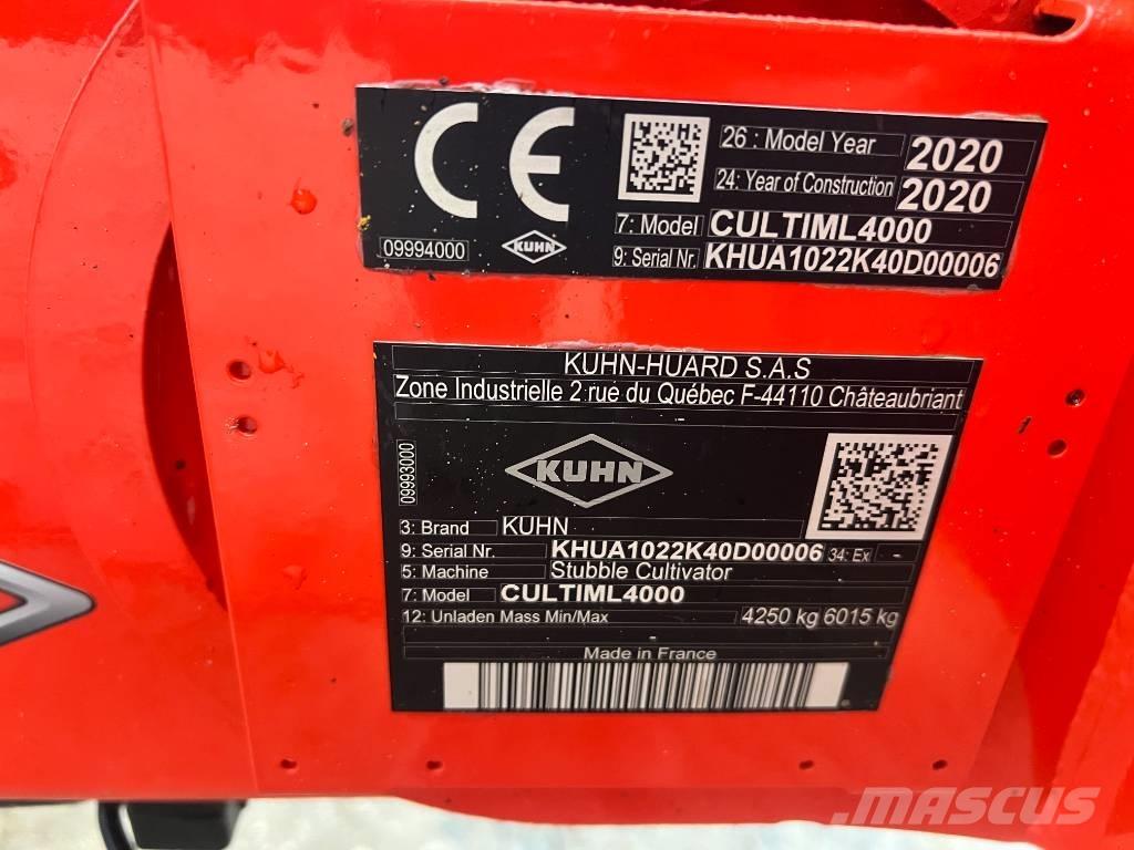 Kuhn CULTIM L4000 Cultivatoare