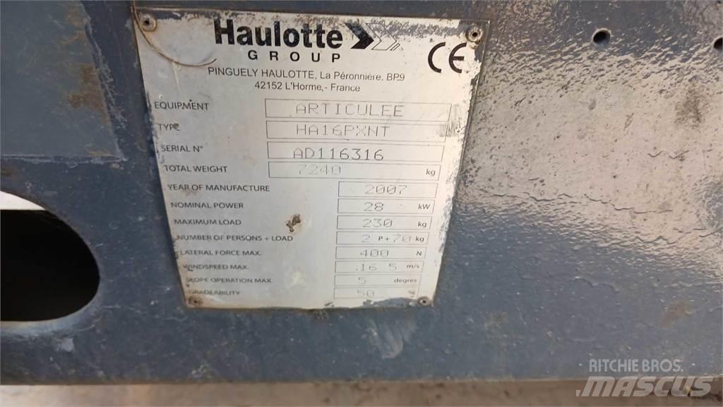 Haulotte HA16PX Nacele cu brat articulat