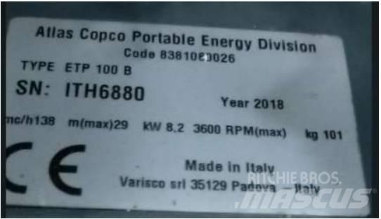 Atlas Copco ETP 100B Pompa de apa
