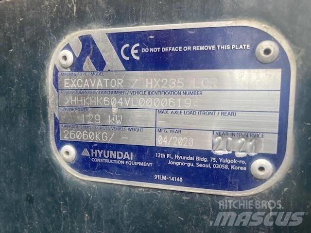 Hyundai HX 235 LCRD Excavatoare pe șenile
