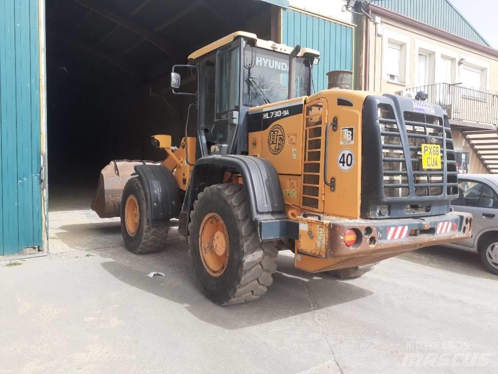 Hyundai HL 730-9 A Incarcator pe pneuri