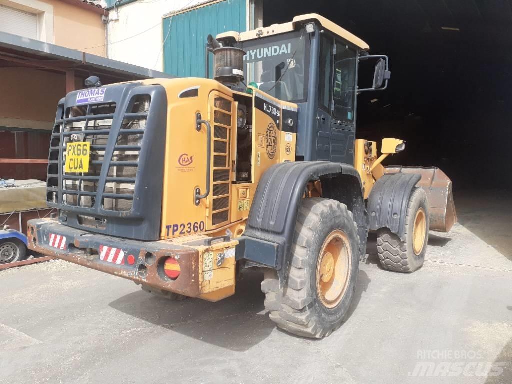 Hyundai HL 730-9 A Incarcator pe pneuri