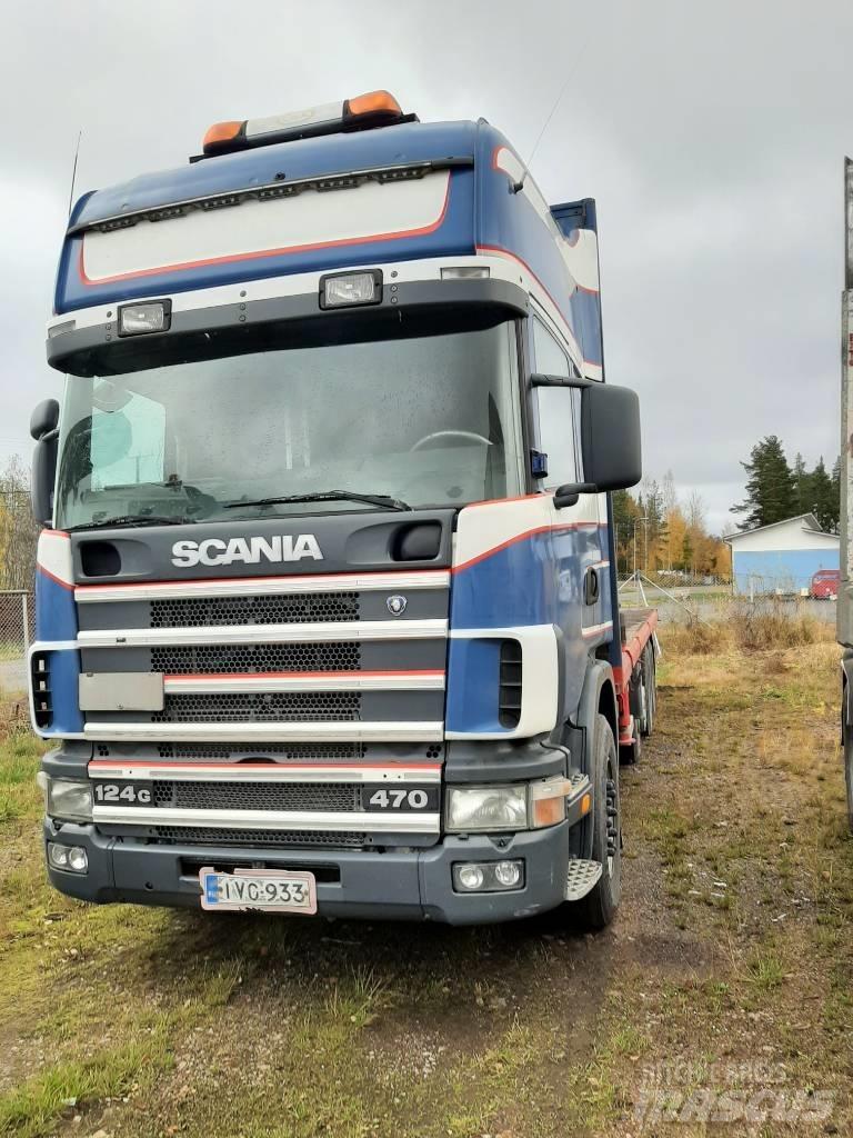Scania R 124 Camioane cu macara