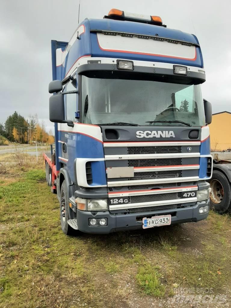 Scania R 124 Camioane cu macara