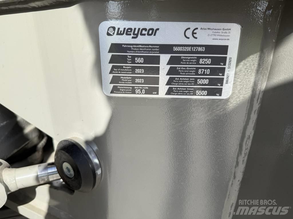 Weycor AR 560 Incarcator pe pneuri