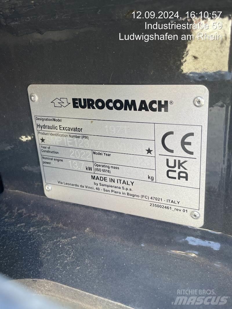Eurocomach 19ZT Mini excavatoare < 7t