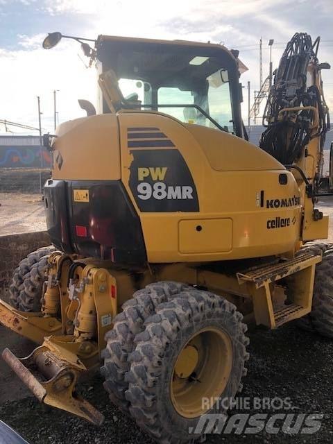 Komatsu PW 98 MR Excavatoare cu roti