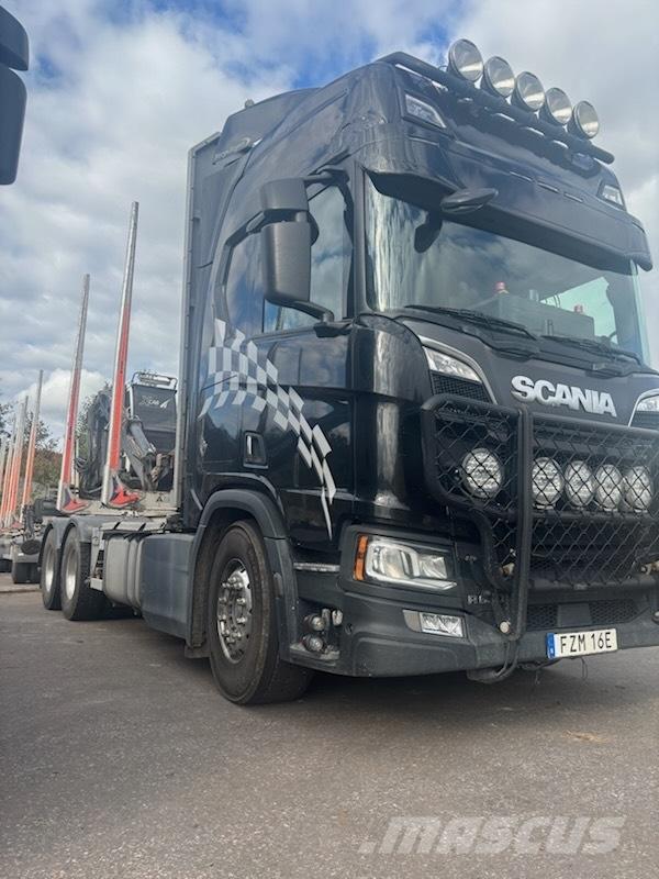 Scania R650B6X4NB Camion pentru lemne