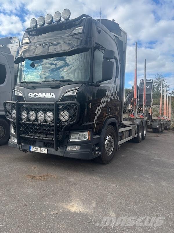 Scania R650B6X4NB Camion pentru lemne