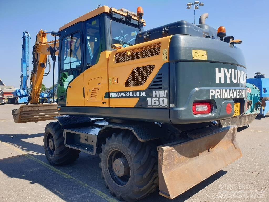 Hyundai HW160 Excavatoare cu roti