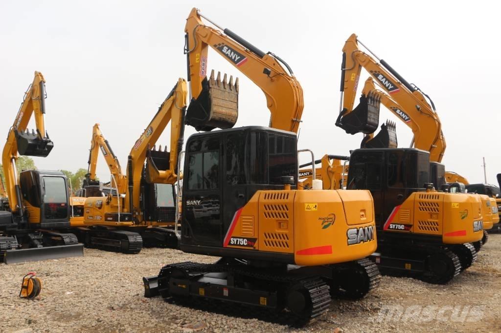 Sany sy75 Excavatoare pe șenile
