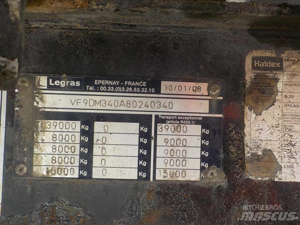 Legras PISO MOVIL Alte semi-remorci