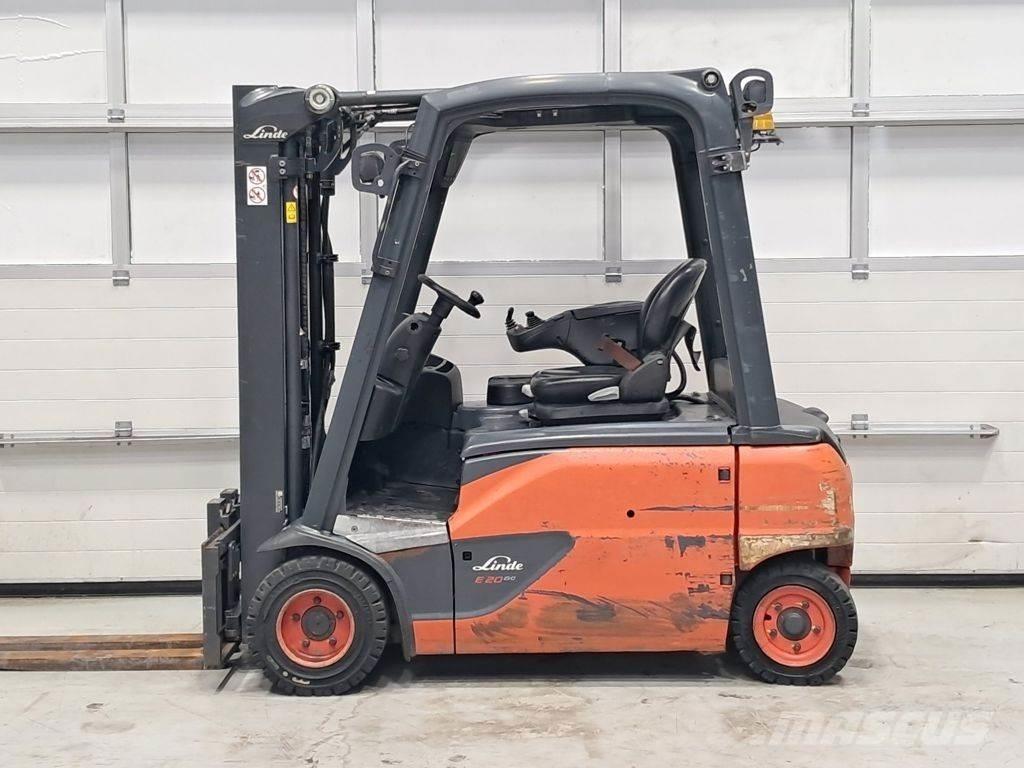 Linde E20PL-02 Stivuitor electric