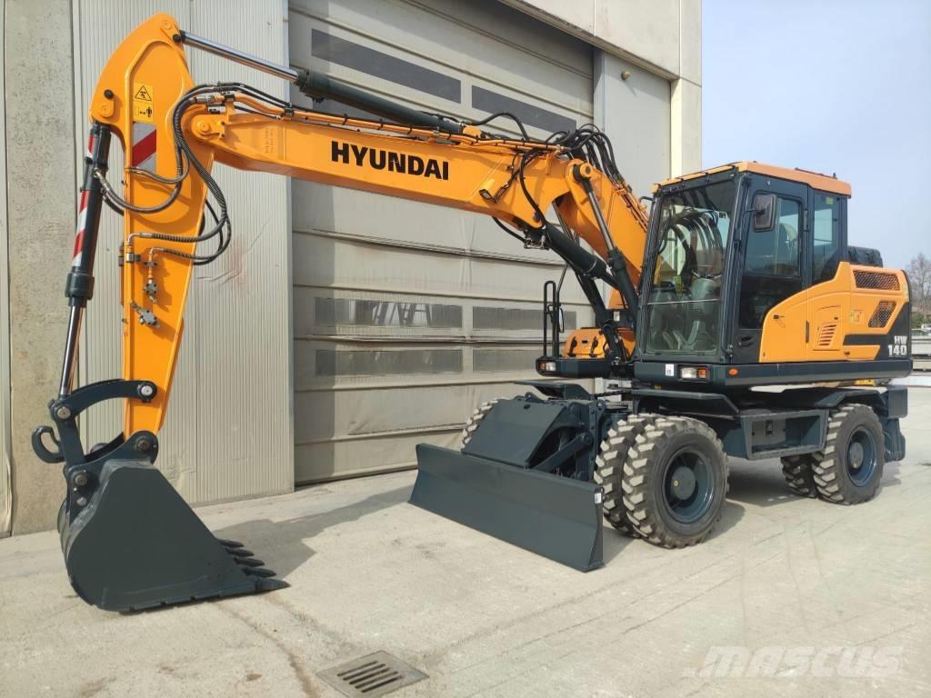 Hyundai HW 140 Excavatoare cu roti