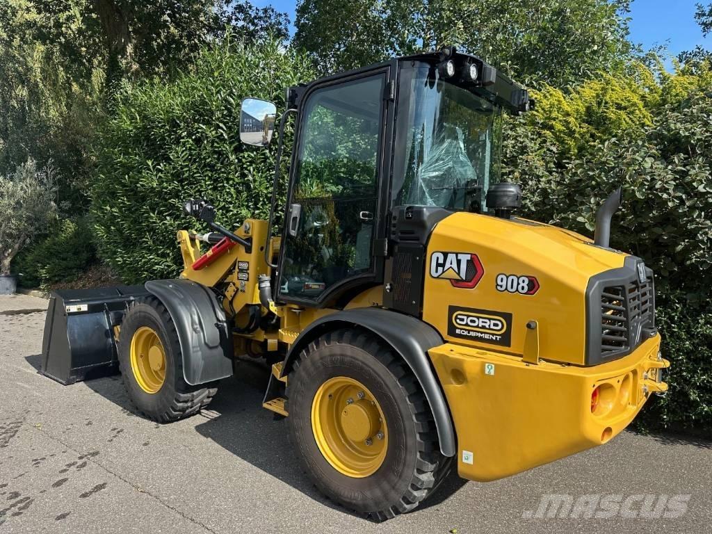 CAT 908 Incarcator pe pneuri