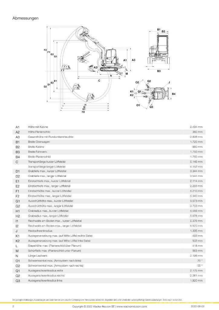 Wacker Neuson ET 42 Excavatoare pe șenile
