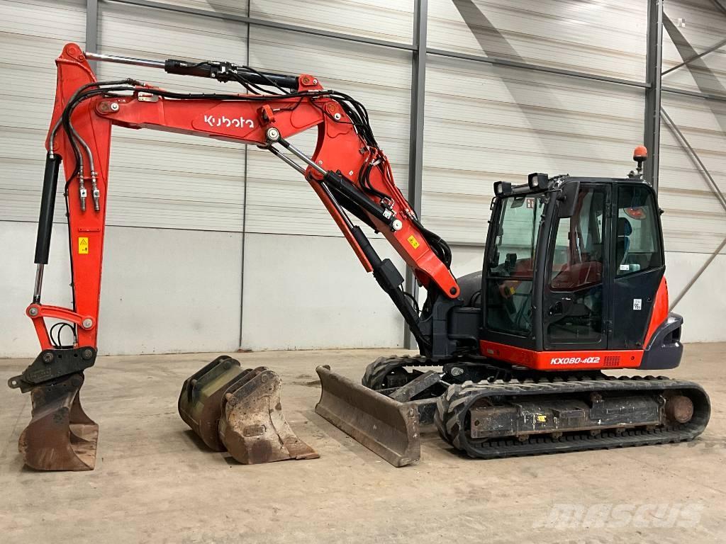 Kubota KX 080-4 A 2 Excavatoare 7t - 12t
