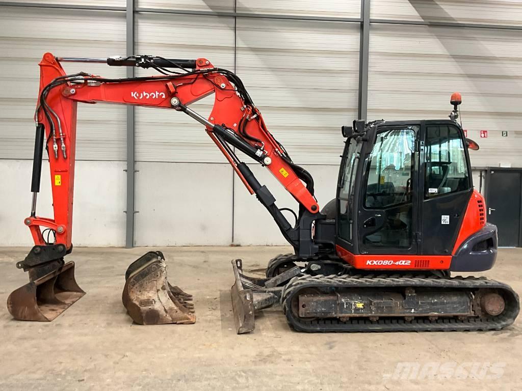 Kubota KX 080-4 A 2 Excavatoare 7t - 12t