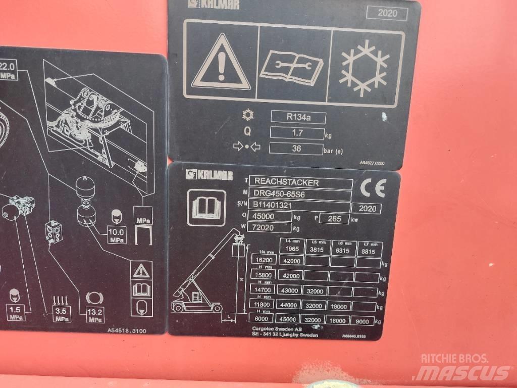 Kalmar DRG450-65S6 Stivuitoare Telescopice Rotative