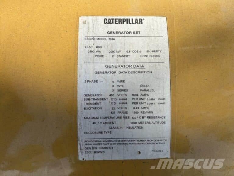 CAT SR4 - 827 frame Alte generatoare
