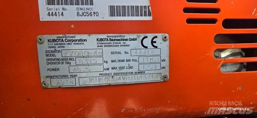 Kubota KX 80-4 Excavatoare 7t - 12t