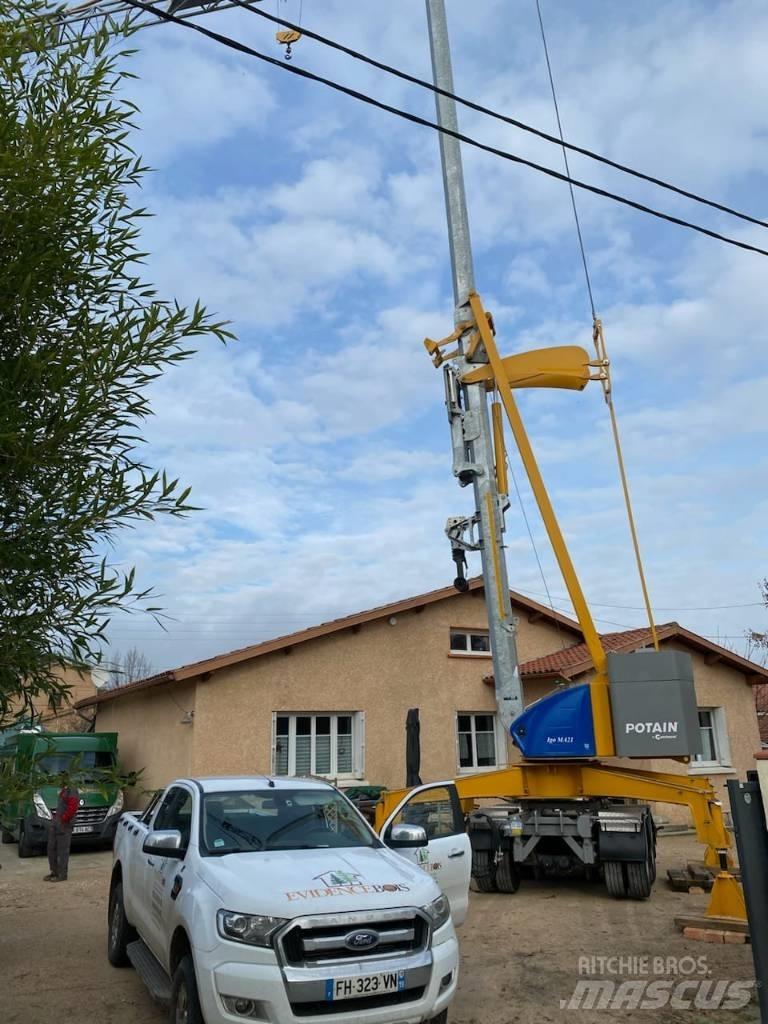 Potain MA 21 Self erecting cranes
