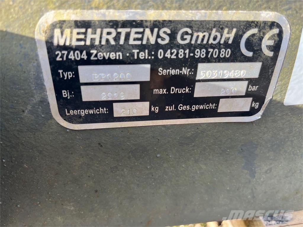 Weidemann BP 1200 Utilaje si accesorii folosite la cresterea animalelor