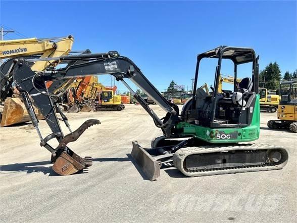 John Deere 50G Mini excavatoare < 7t