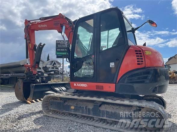Kubota KX080-4 Excavatoare pe șenile
