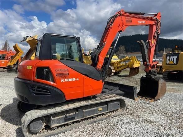 Kubota KX080-4 Excavatoare pe șenile
