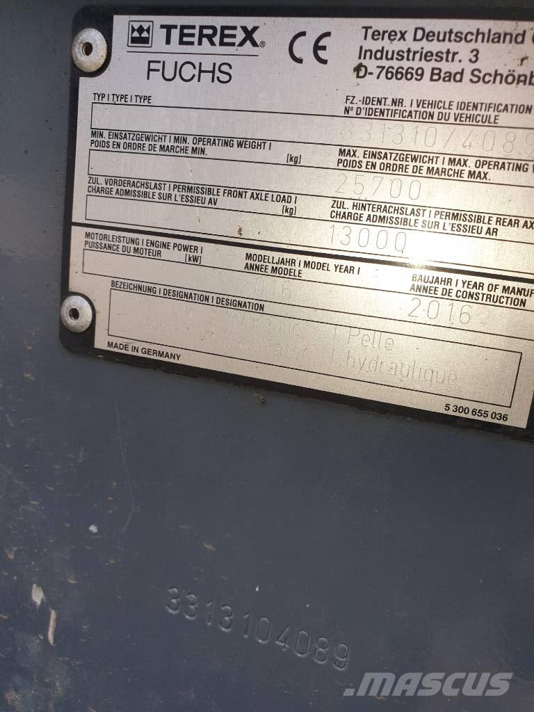 Fuchs MHL 331 Paleta de manipulare